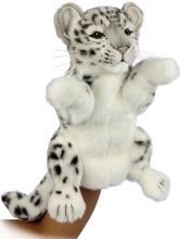 Kézi játékok Hópárduc báb 32cm.H, Hansa (75022)