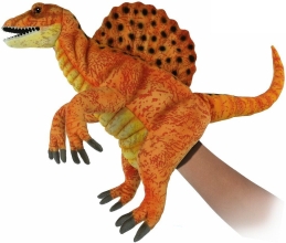 Kézi játékok Puha játék Spinosaurus (arany),Puppet sorozat, Hansa (77606)